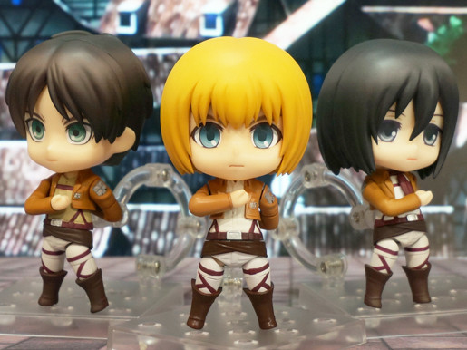 attack on titan nendoroids