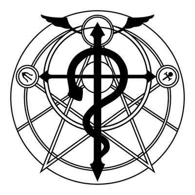 But yeah a transmutation circle from FMA would look pretty cool