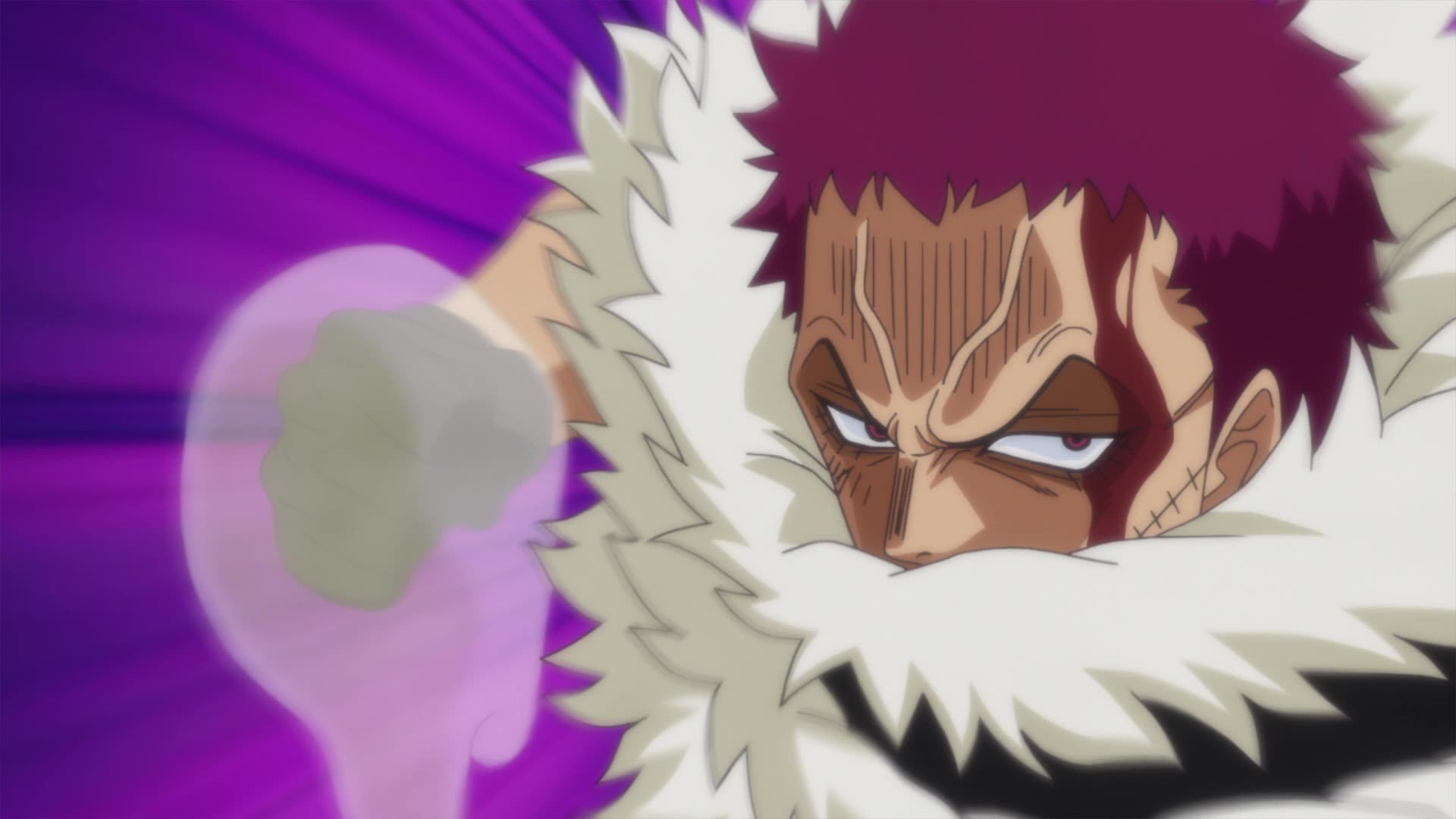 One Piece Whole Cake Island 7 878 Episode 857 Luffy Fights Back The Invincible Katakuri S Weak Point Watch On Crunchyroll