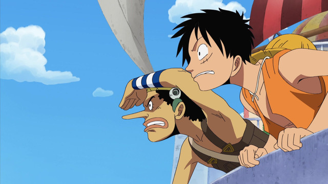 One piece shanks and luffy episode