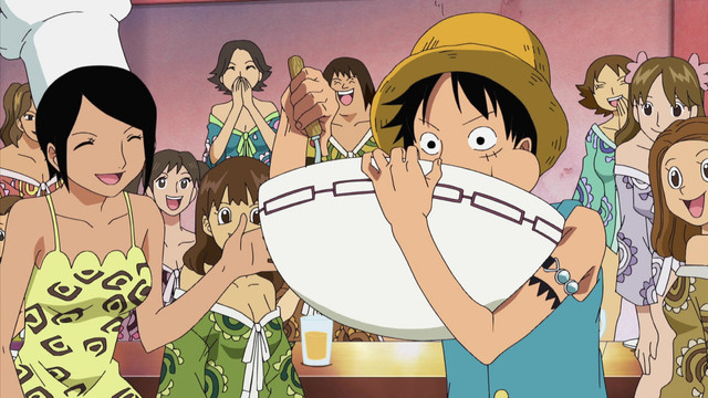 One Piece: Summit War (385-516) (English Dub) Halfway Across the Grand Line!  Arrival at the Red Line! - Watch on Crunchyroll
