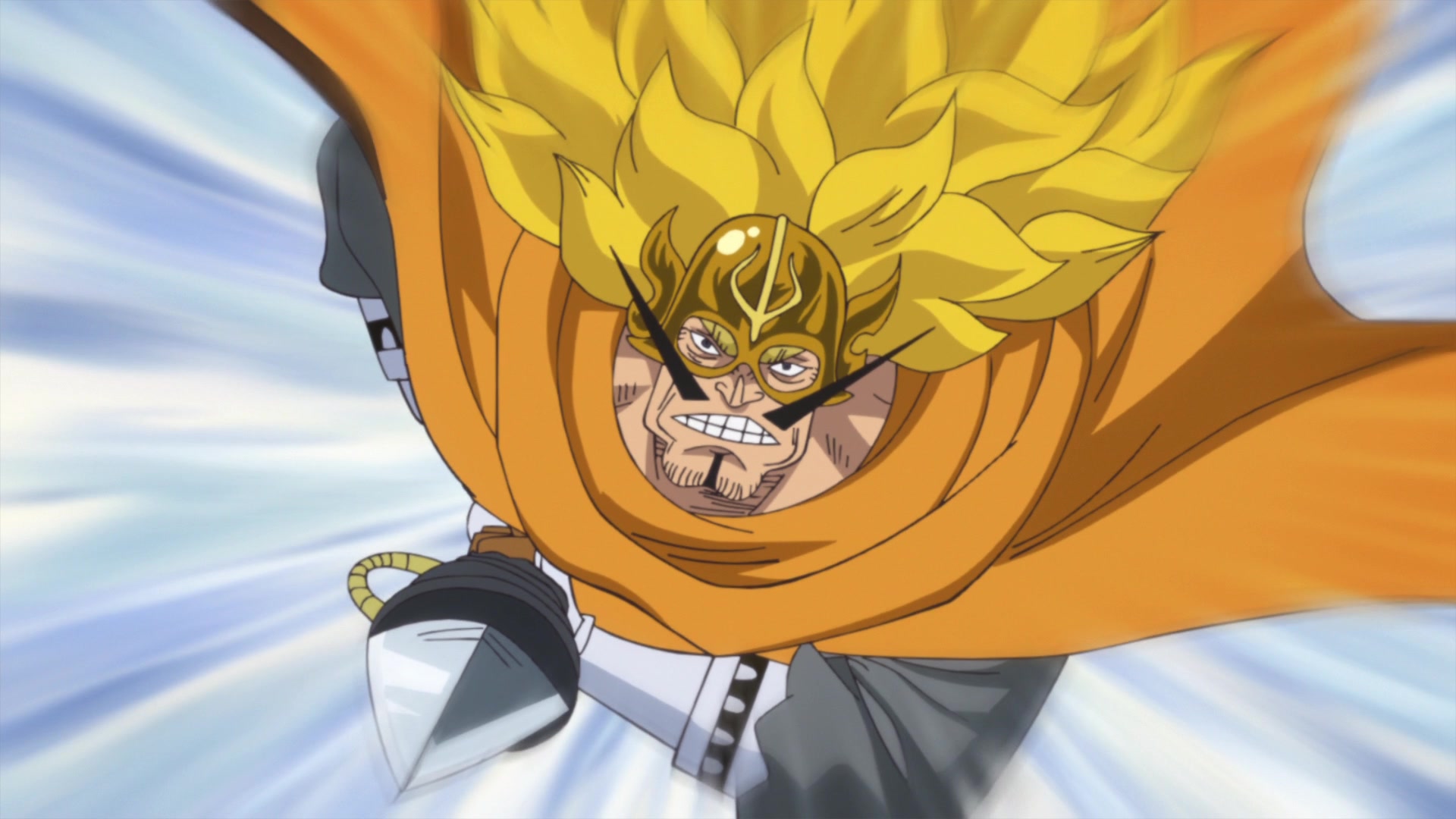 One Piece Ilha Whole Cake 7 878 Episodio 794 A Battle Between Father And Son Judge Vs Sanji Assista Na Crunchyroll