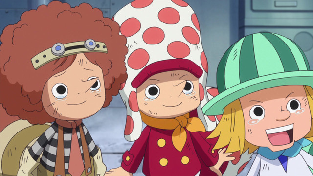 One Piece Dressrosa 630 699 Episode 693 The Little People S Princess Captive Mansherry Watch On Crunchyroll