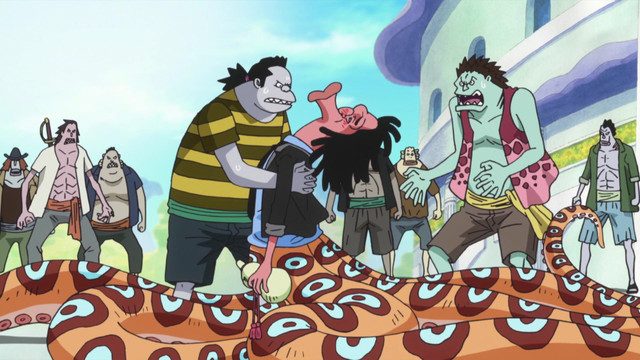 One Piece Fishman Island 517 574 Episode 550 Something Has Happened To Hordy The True Power Of The Evil Drug Watch On Crunchyroll