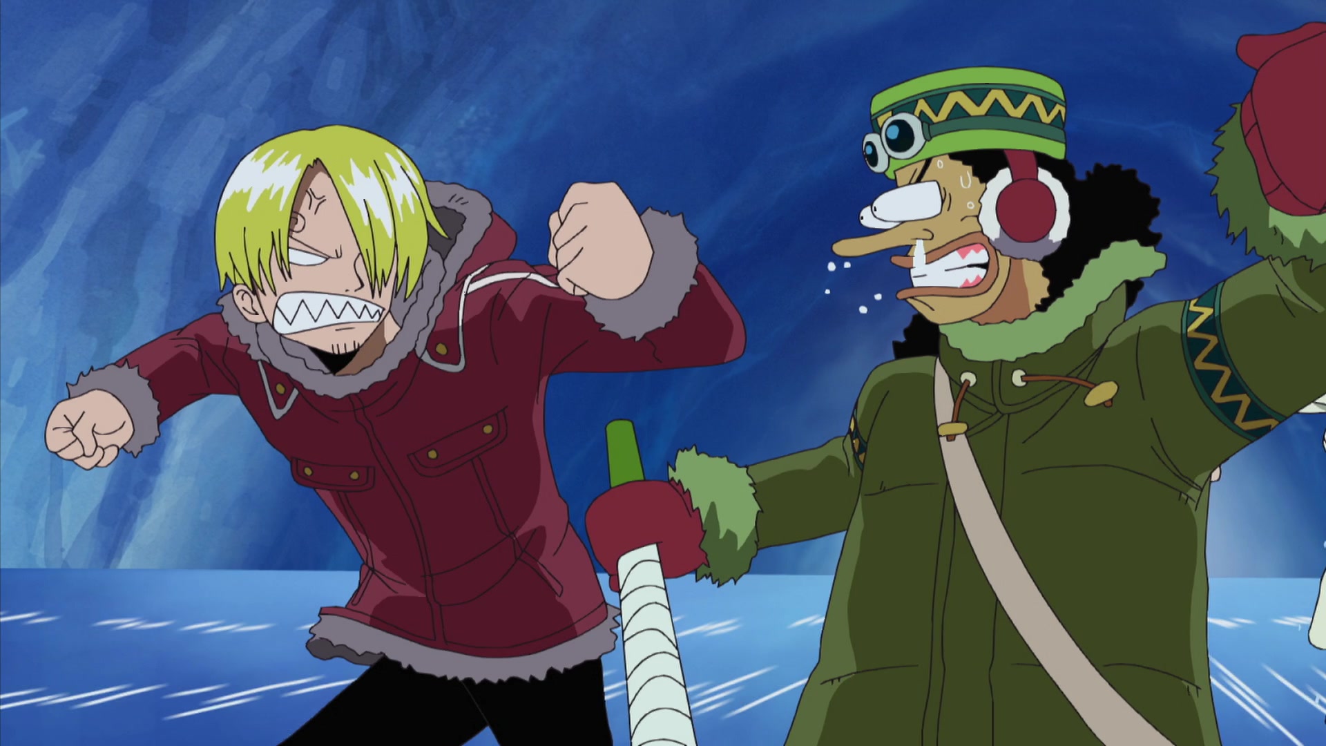 One Piece Thriller Bark 326 384 Episode 331 Hot Full Throttle The Twin S Magnetic Power Drawing Near Watch On Crunchyroll
