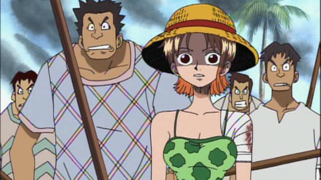 One Piece East Blue 1 61 Episode 41 Luffy At Full Power Nami S Determination And The Straw Hat Watch On Crunchyroll
