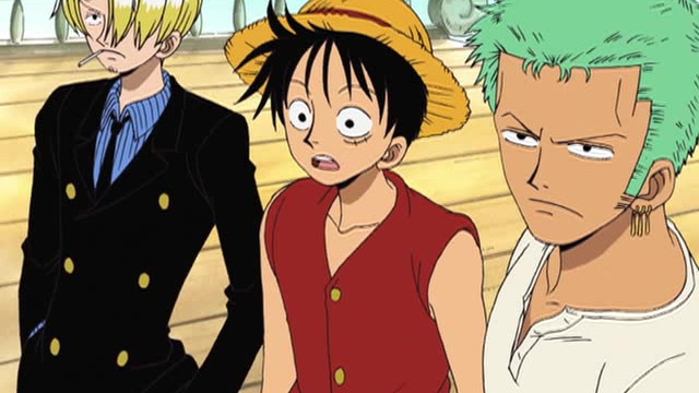 One Piece East Blue 1 61 Episode 59 Luffy Completely Surrounded Commodore Nelson S Secret Strategy Watch On Crunchyroll