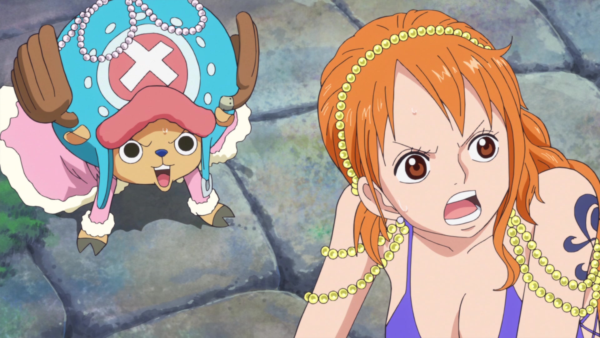 One Piece Zou 751 7 Episode 774 A Battle To Defend Zou Luffy And Zunesha Watch On Crunchyroll