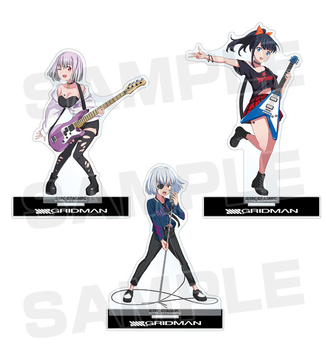 Gridman acrylic stands