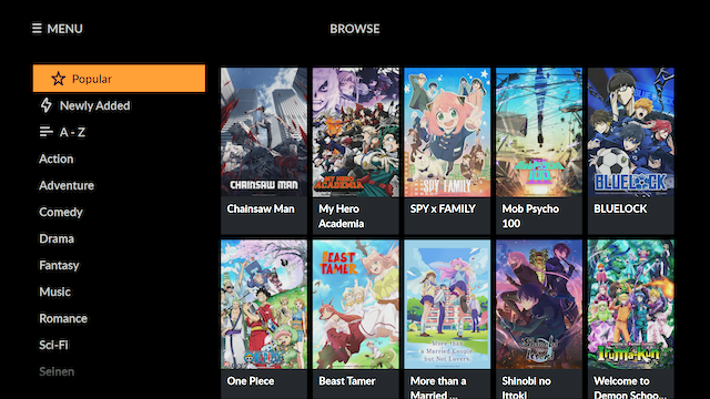 Crunchyroll Xbox App