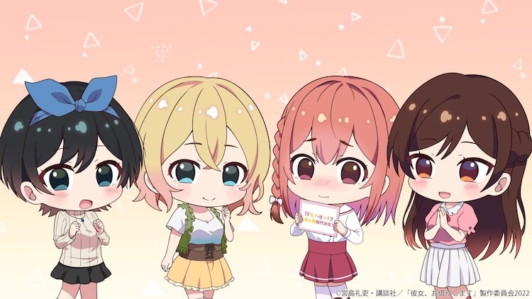 #Rent-a-Girlfriend Anime bucht ein Date für Staffel 3