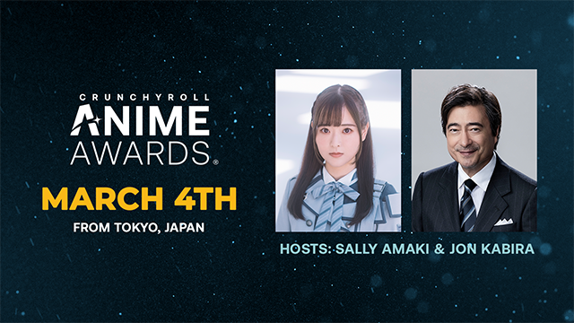 Sally Amaki and Jon Kabira to Host the Anime Awards 2023