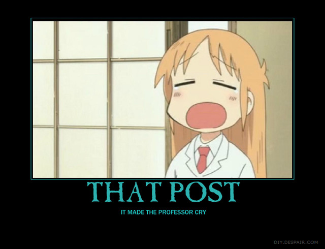 Crunchyroll - Forum - Anime Motivational Posters (READ FIRST POST