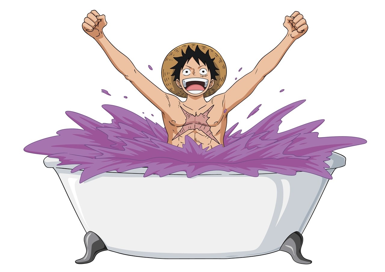 One Piece bath bombs