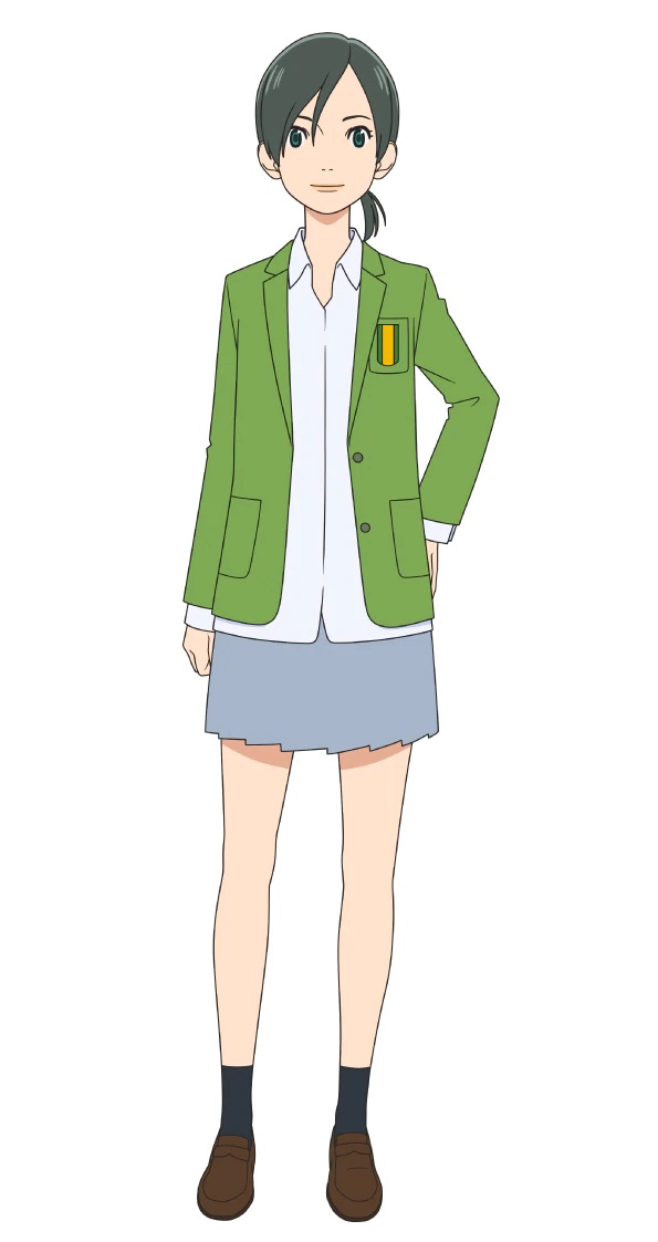 A character setting of Karina Kakogawa, a member of the high school soccer club from the upcoming Farewell, My Dear Cramer TV anime.