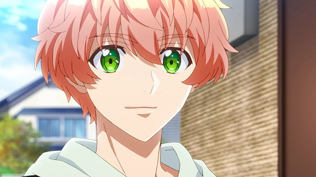 Main character Natsusa Yuzuki smiles in a scene from the upcoming original TV anime, number24.
