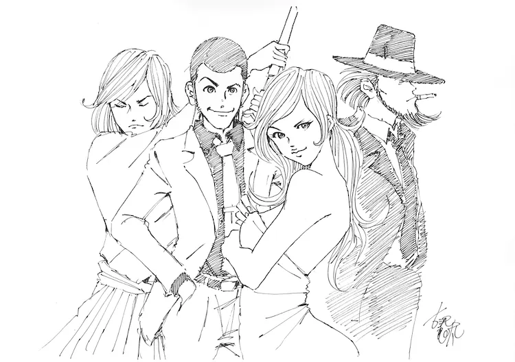 The Lupin gang, by Ryota Kosawa
