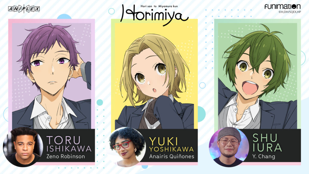 Horimiya dub cast 2