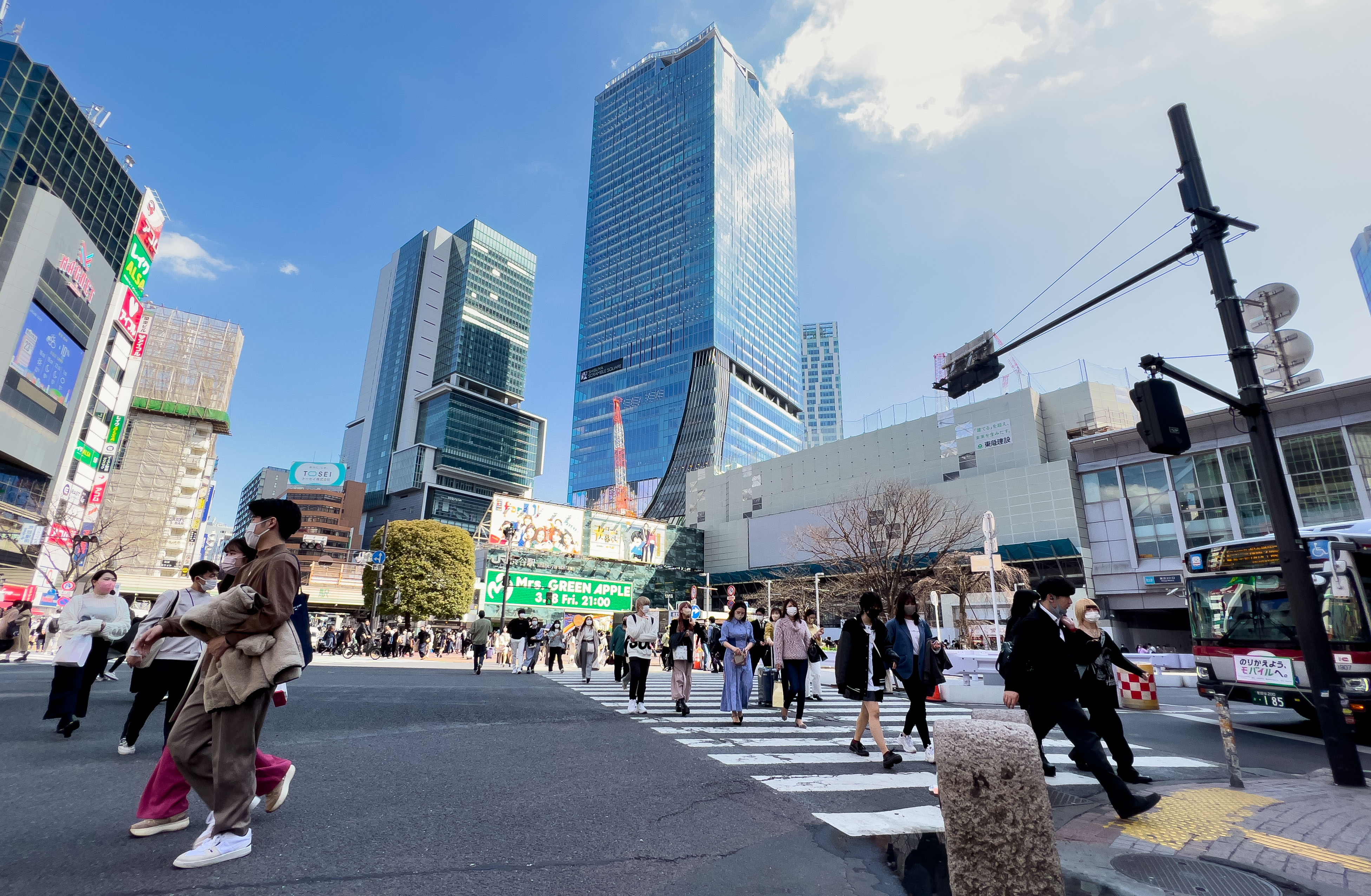 Shibuya im März 2022 (Foto: Daryl Harding)