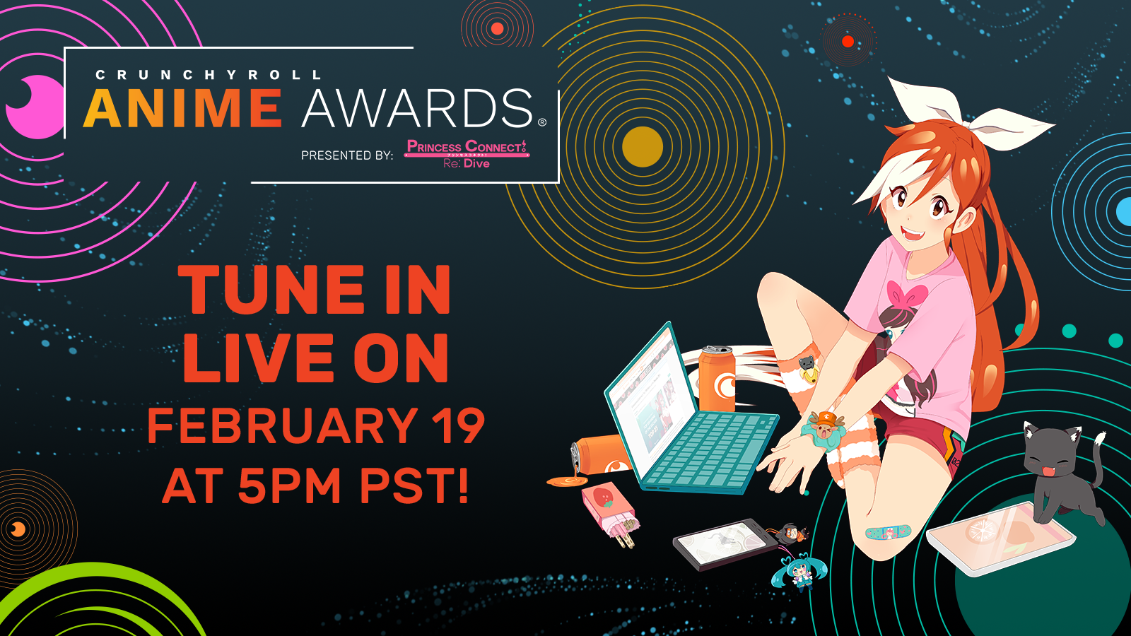 Prepare for the Anime Awards with Free Hime Zoom Backgrounds!