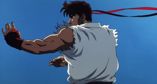 Ryu in Street Fighter II The Animated Movie