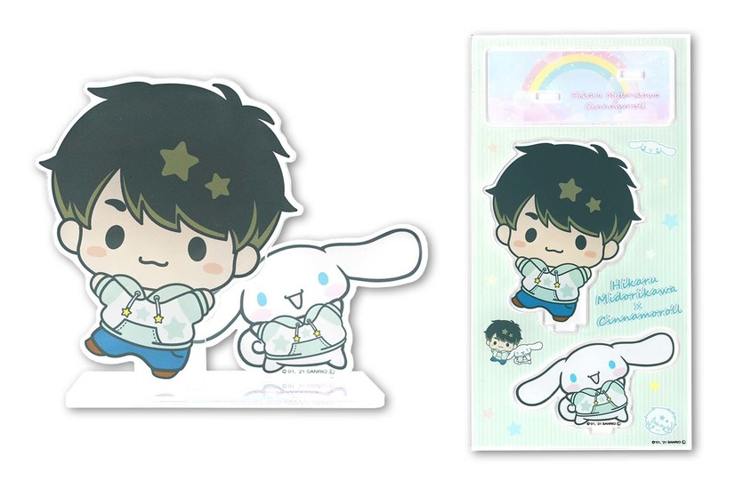 Hikaru Midorikawa x Cinnamoroll Acryl Standees