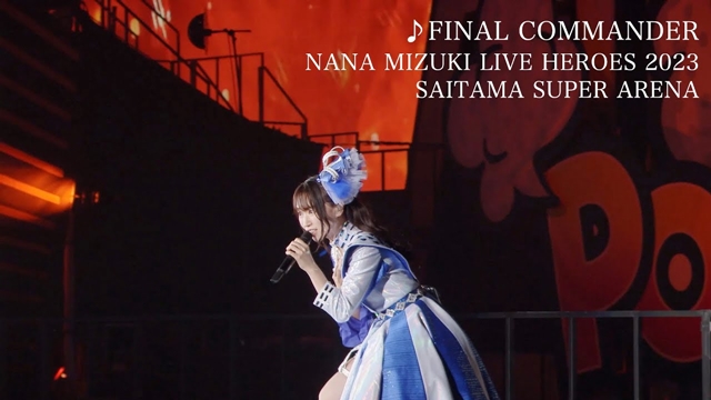 Nana Mizuki Streams Two Performance Clips from New Live DVD/Blu-ray