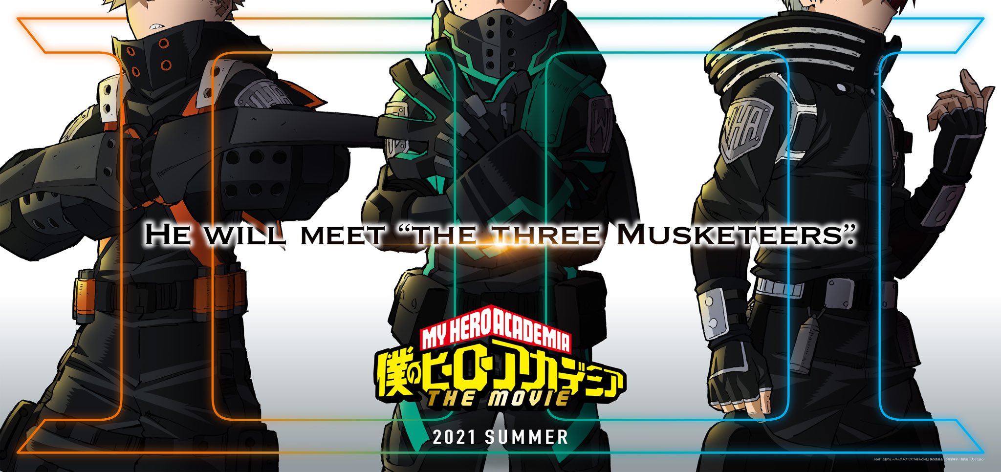 3. My Hero Academia Anime Film Teaser Visual