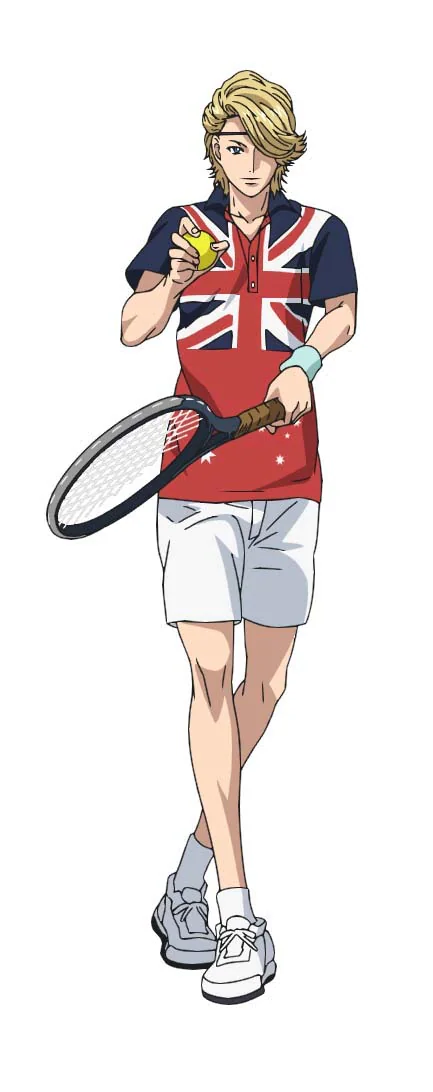 El príncipe del tenis II: diseño de personajes de Milky Milman de la Copa Mundial Sub-17