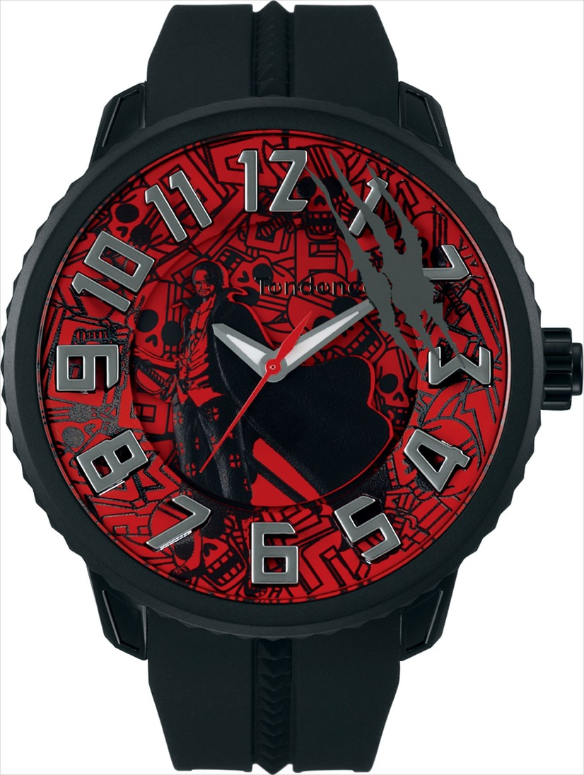 One Piece x Tendence Shanks watch (Red)