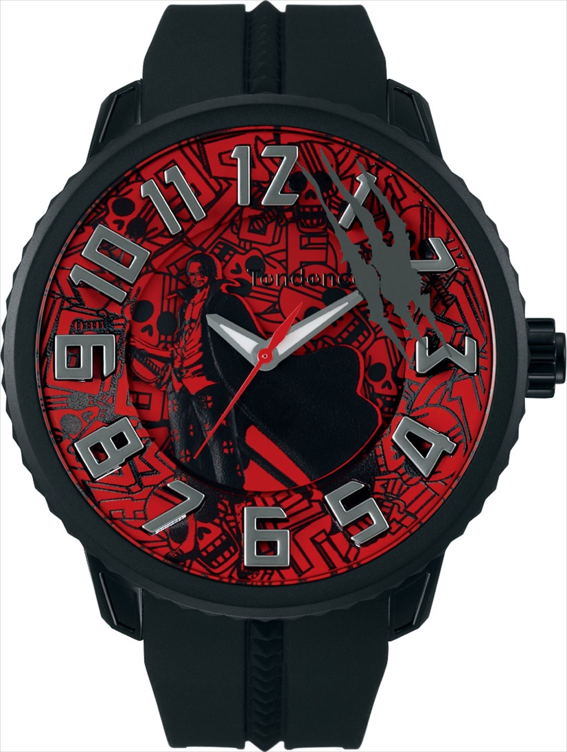 One Piece x Tendence Shanks Uhr (rot)