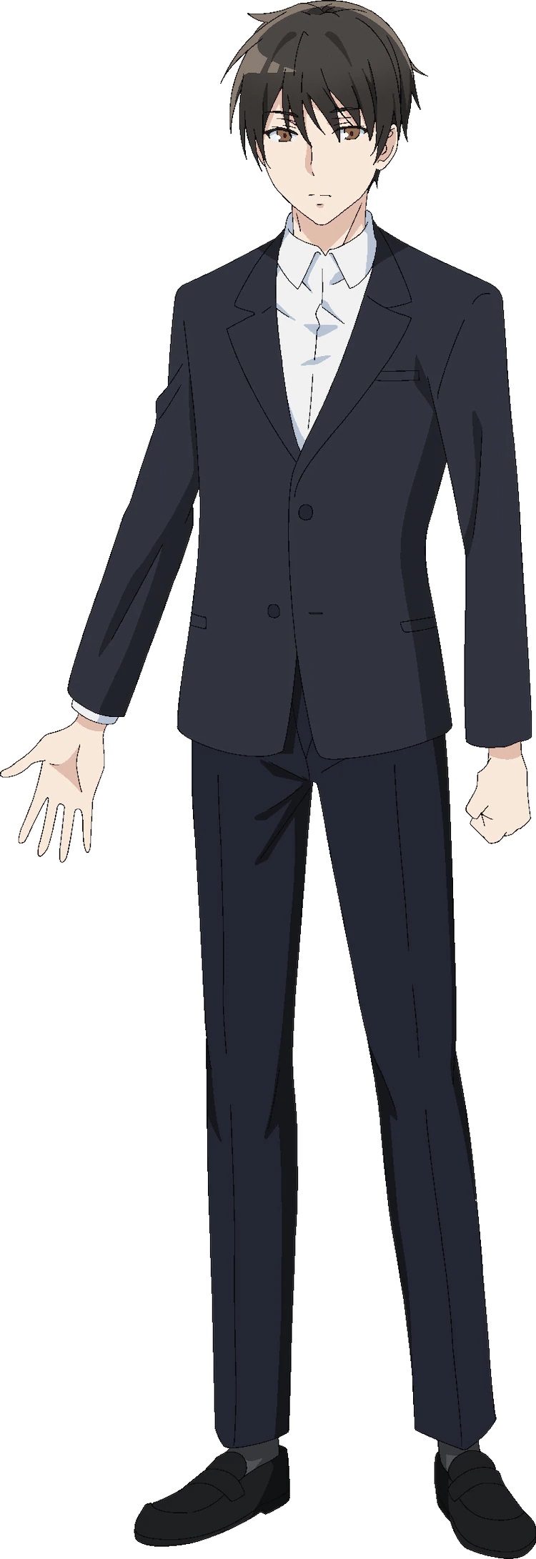 A character setting of Kimihiko Kimitsuka, the protagonist from the upcoming Tantei wa Mou, Shindeiru. TV anime.