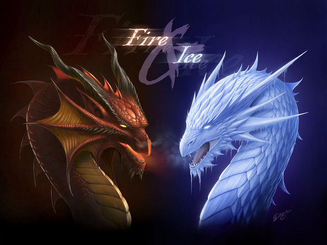 snow vs fire