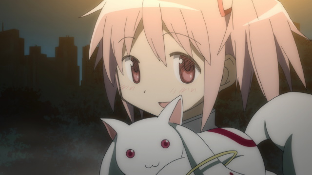 Madoka and Kyubey