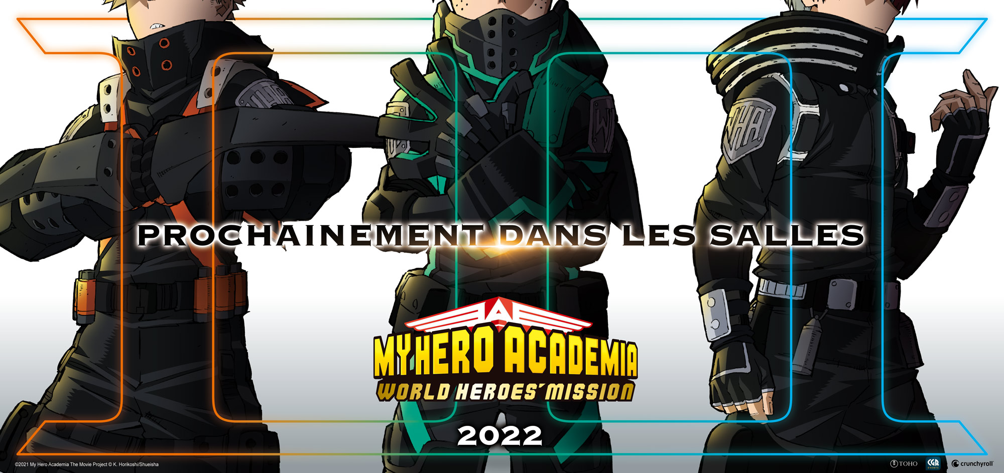 My Hero Academia Film 2021 Streaming Crunchyroll - Le film My Hero Academia: World Heroes' Mission sortira dans  les cinémas français