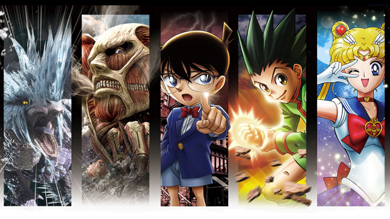 Monster Hunter, Attack on Titan, Detective Conan, Hunter x Hunter und Sailor Moon auf der USJ Cool Japan 2022