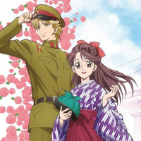 Crunchyroll Unlikely Romance Blossoms In Haikara San Ga Tooru The Movie Key Visual