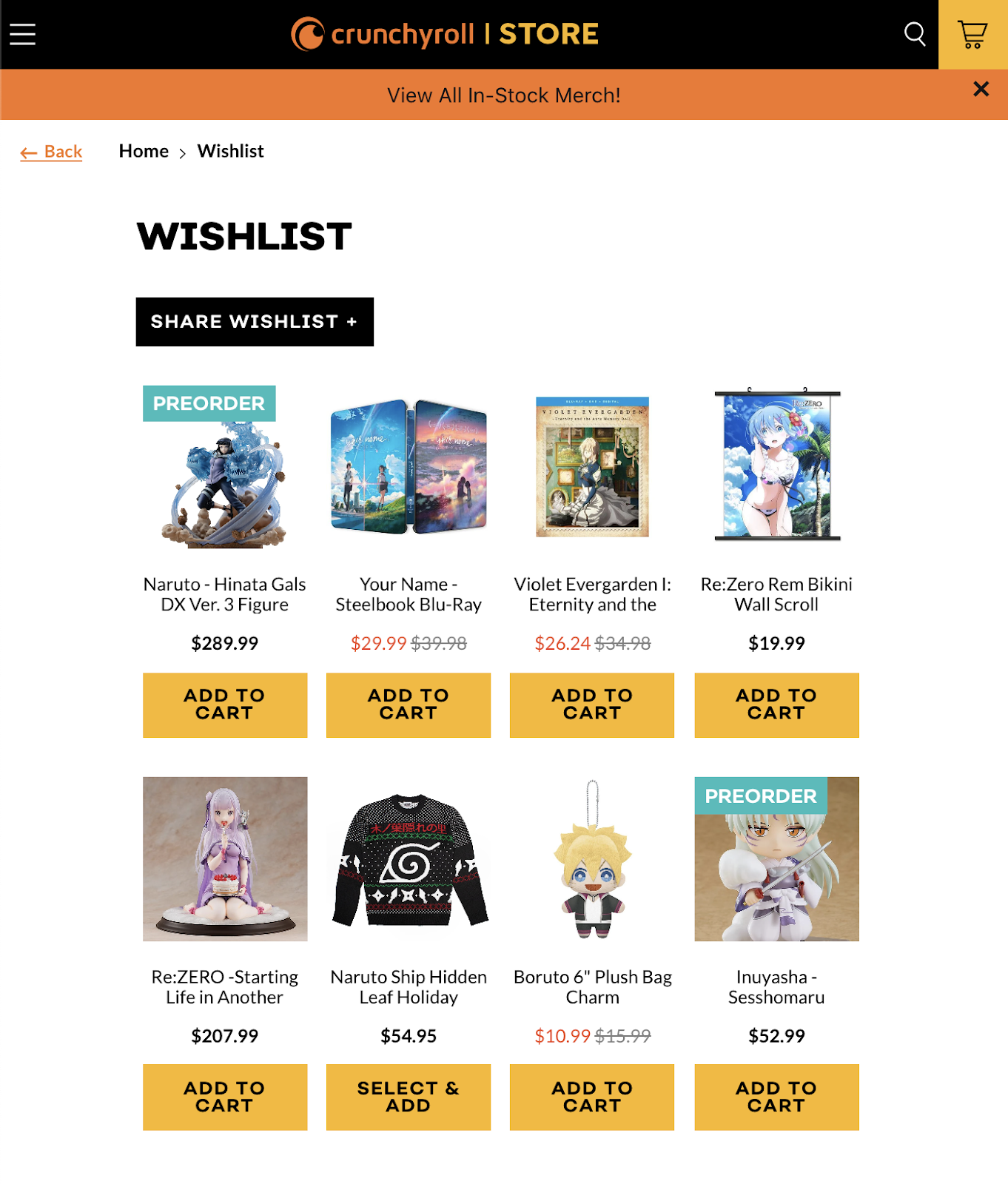 Crunchyroll Crunchyroll Store’s Black Friday Sale Guide 2020