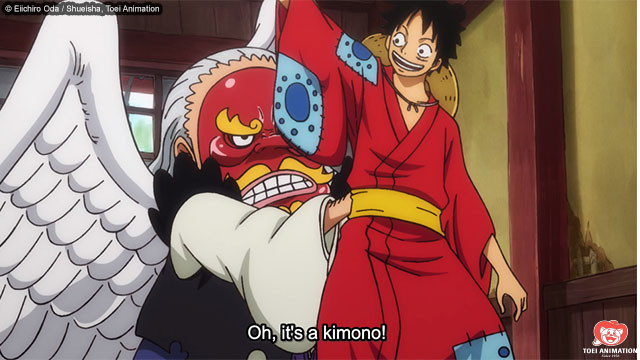 wano luffy kimono