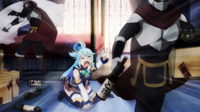 Aqua in Season 2 of KONOSUBA