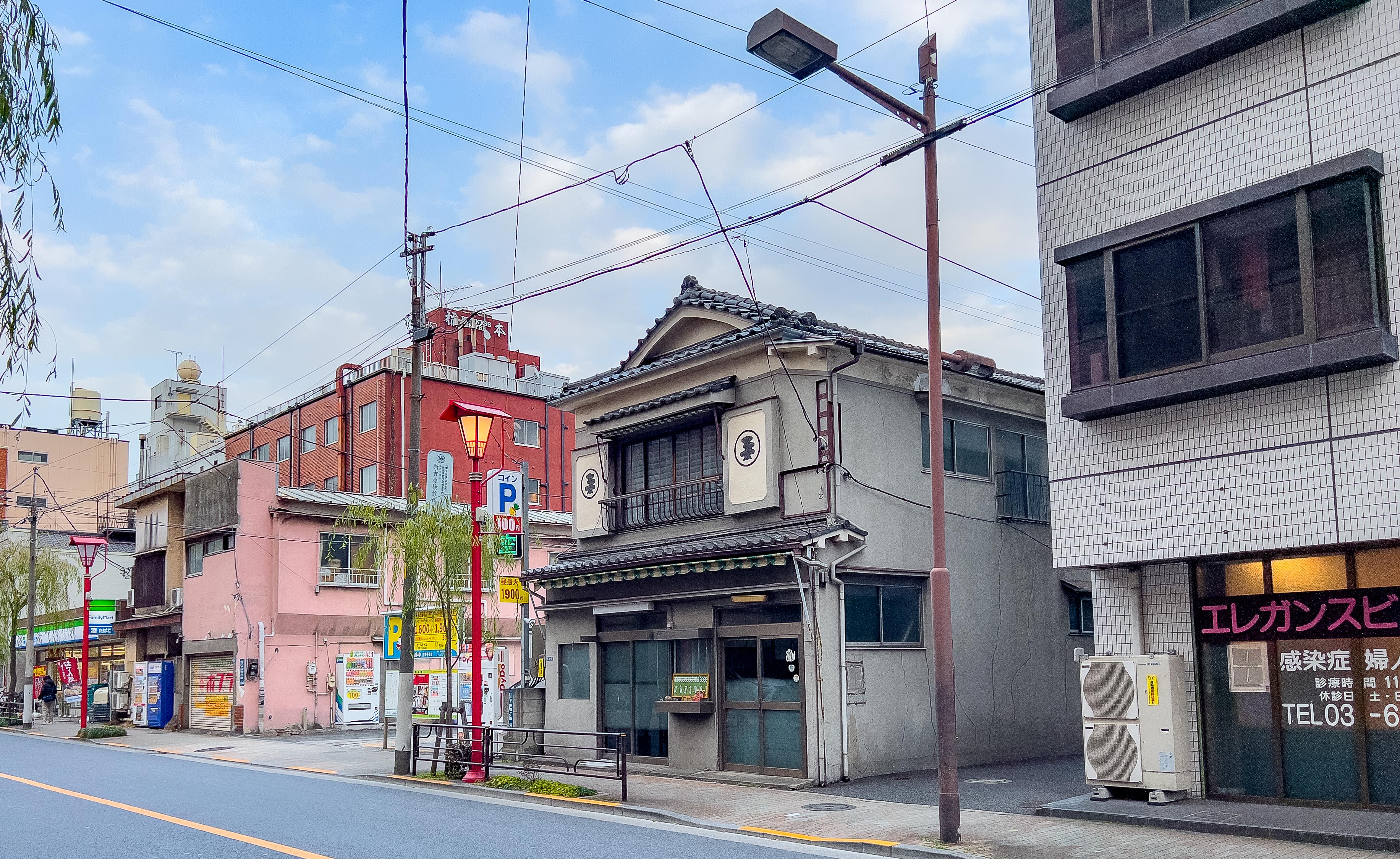 A restored building in Tokyo’s Taito Ward