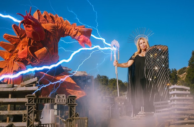 #Jennifer Coolidge zeigt sich in einem von Daniels geleiteten W-Magazin-Fotoshooting voll Kaiju