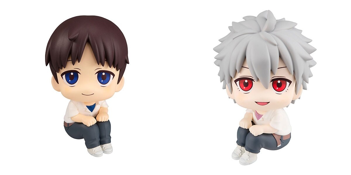 Shinji and Kaworu Rukappu Figures 