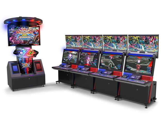 Gundam Extreme VS. 2 XBOOST cabinets