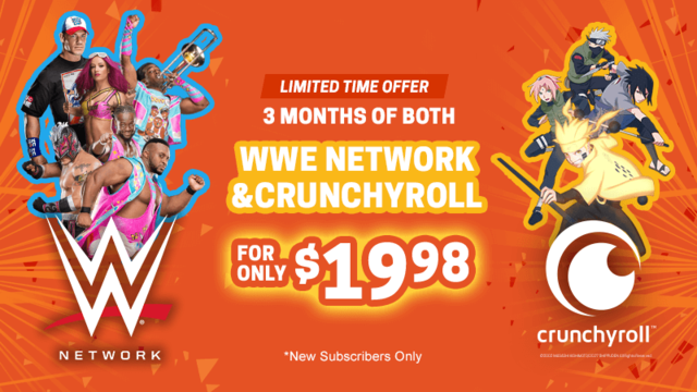 Crunchyroll - Forum - WWE Network & Crunchyroll Black Friday / Cyber Monday  Deal