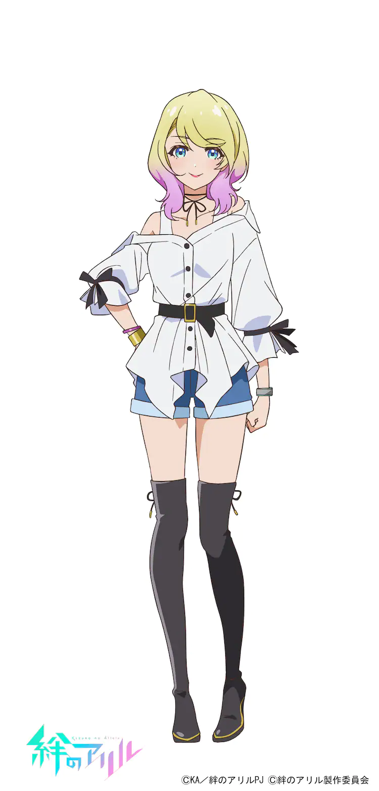 Kizuna no Allele Noelle character design 1