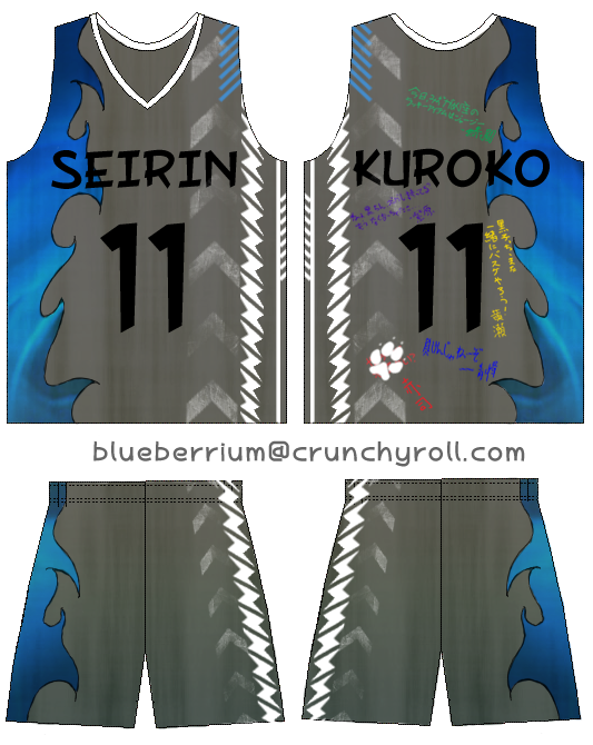kuroko jersey design