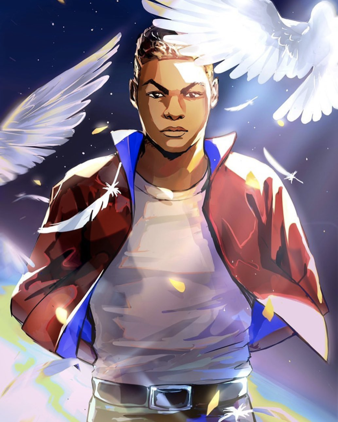 John Boyega, Anime-Inspired by Zzyzzyy
