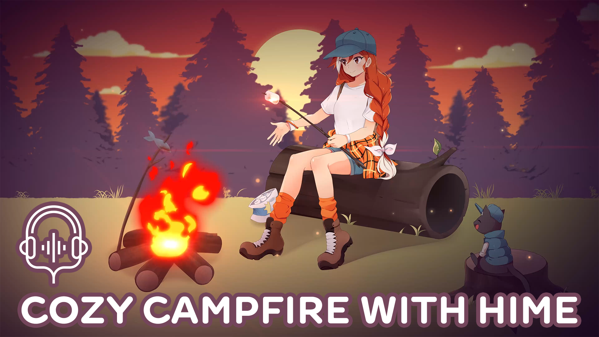 Hime's cozy campfire