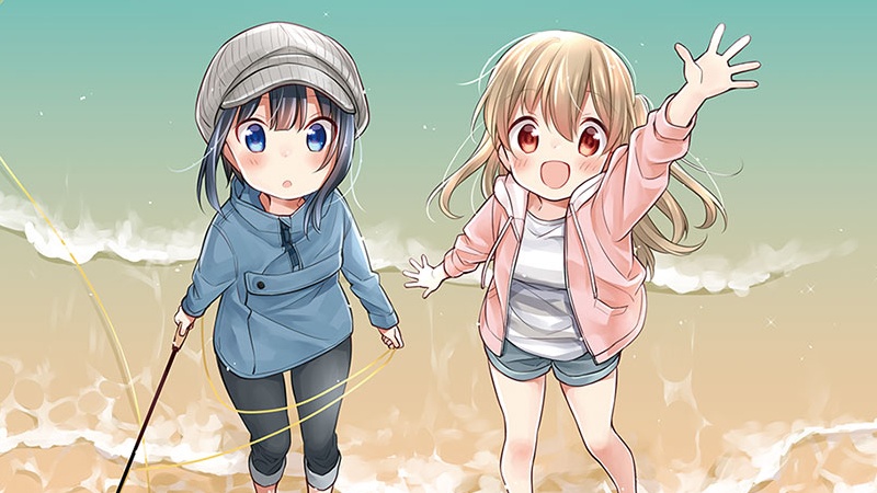 Crunchyroll Step Babes Fall In Love With Fishing In Slow Loop TV Anime